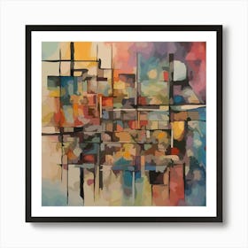 Linear Geometrica - #7 Art Print