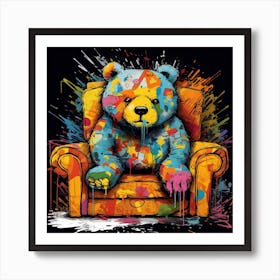 Teddy Bear 10 Art Print