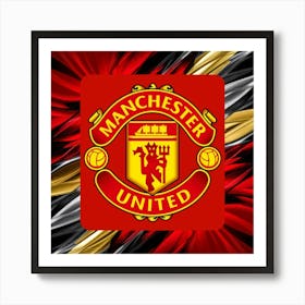 Manchester United F.C. Logo Wall Art 1 Art Print