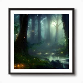 Fairy Forest Art Print