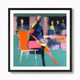 Business Meeting In The Office 17 Art Print