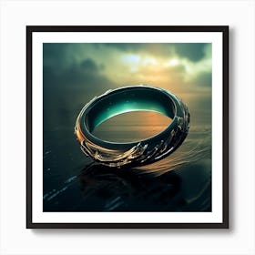 Ring Of Storms Its Just One Those Silly Mood Rin Art Print