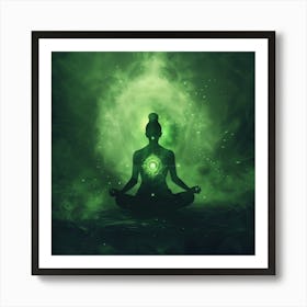 Heart Chakra (Anahata) Art Print