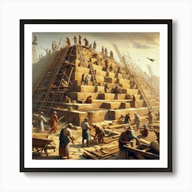 Great Pyramid Of Giza Art Print