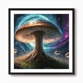 Shrooms Of My Dreams 1 Art Print