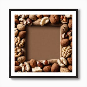 Nut Frame 29 Art Print