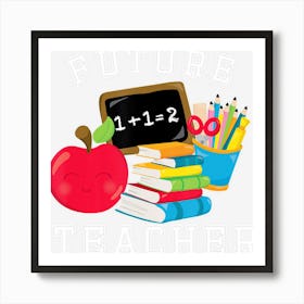 Future Teacher Costume For Adults And Kids Art Print