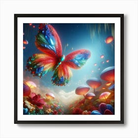 Fairy Garden 1 Art Print