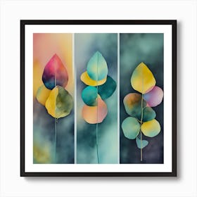 Natures in three Art Print