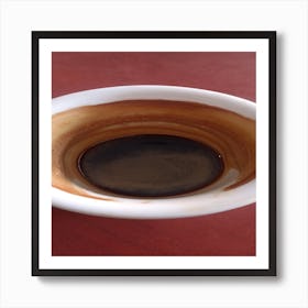 Coffee In A Bowl Art Print