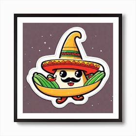 Mexican Hat 10 Art Print