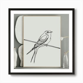 Bird Painting Poster