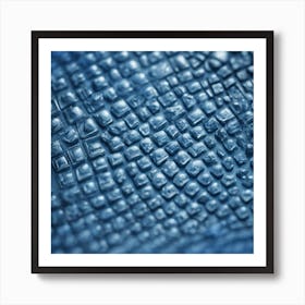 Blue Background 1 Art Print