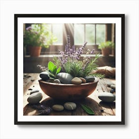 Zen Garden 1 Art Print