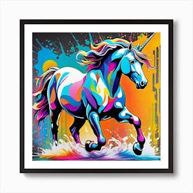 Unicorn 3 Art Print