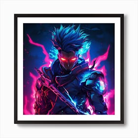 Overwatch Character 1 Art Print