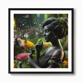 Fairy Stone Garden 6 Art Print