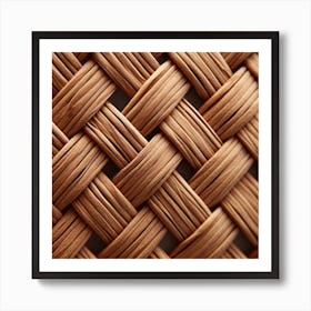 Woven Basket 2 Art Print