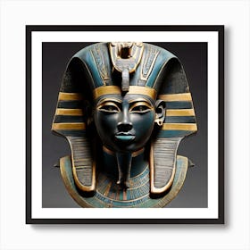 Egyptian Mask Art Print