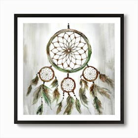 A Captivating Painting Of A Bohemian Art Style (3) Art Print