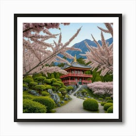 Cherry Blossoms Art Print