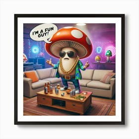 I'M A Fun Guy 1 Art Print