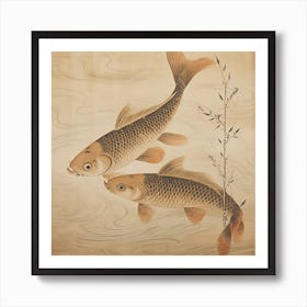 Fish living In The Song Dynasty Art Print