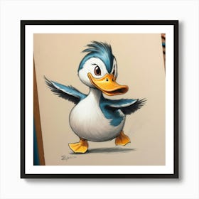 Donald Duck 4 Art Print