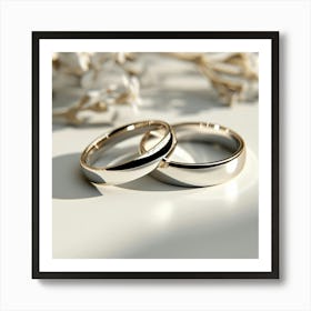 Wedding Rings 1 Art Print