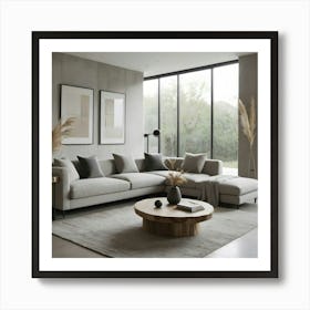 Modern Living Room 146 Art Print