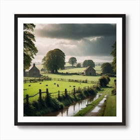 Country Road 8 Art Print