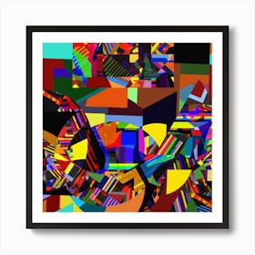 Patchwork Art Print