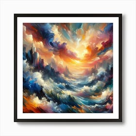 Abstract Painting Art Print