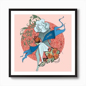 Virgo Zodiac Art Print