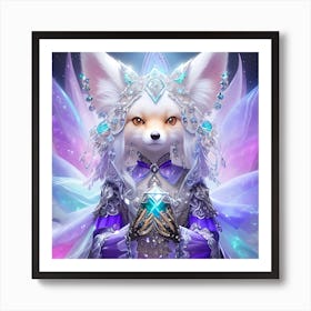 Fairy Fox 1 Art Print