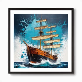 Sailing Ship Art Print