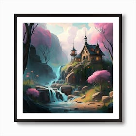 Fairytale House Art Print