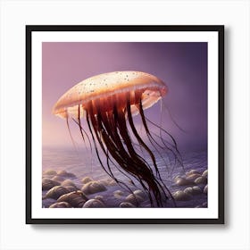 Flying Jelly Poster