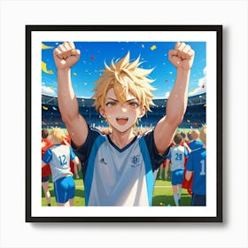 Sports Festival Victory Art Print