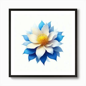 Lotus Flower Art Print