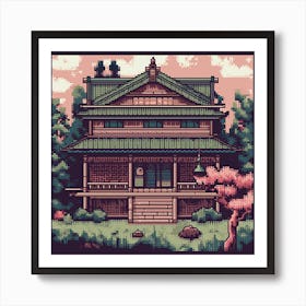 Japanese House 1 Art Print