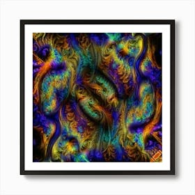 Fractal Art Art Print