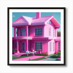 Barbie Dream House (52) Art Print