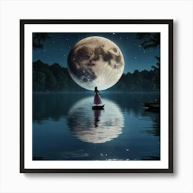 Full Moon 1 Art Print