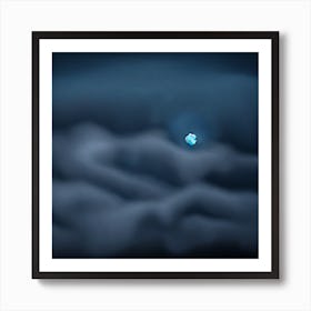 Moon In The Sky Art Print