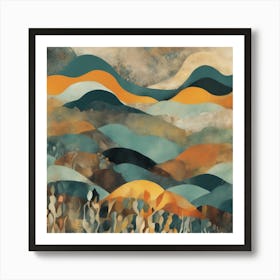 Mountain Landscape Art Print