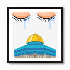 Dome Of The Rock Poster