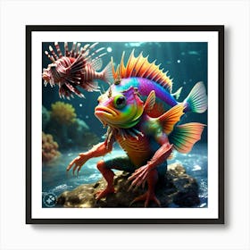 Lion Fish Art Print