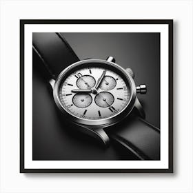 Chronograph Watch Art Print
