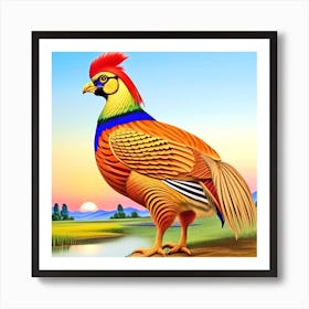 Pheasant 20 Art Print